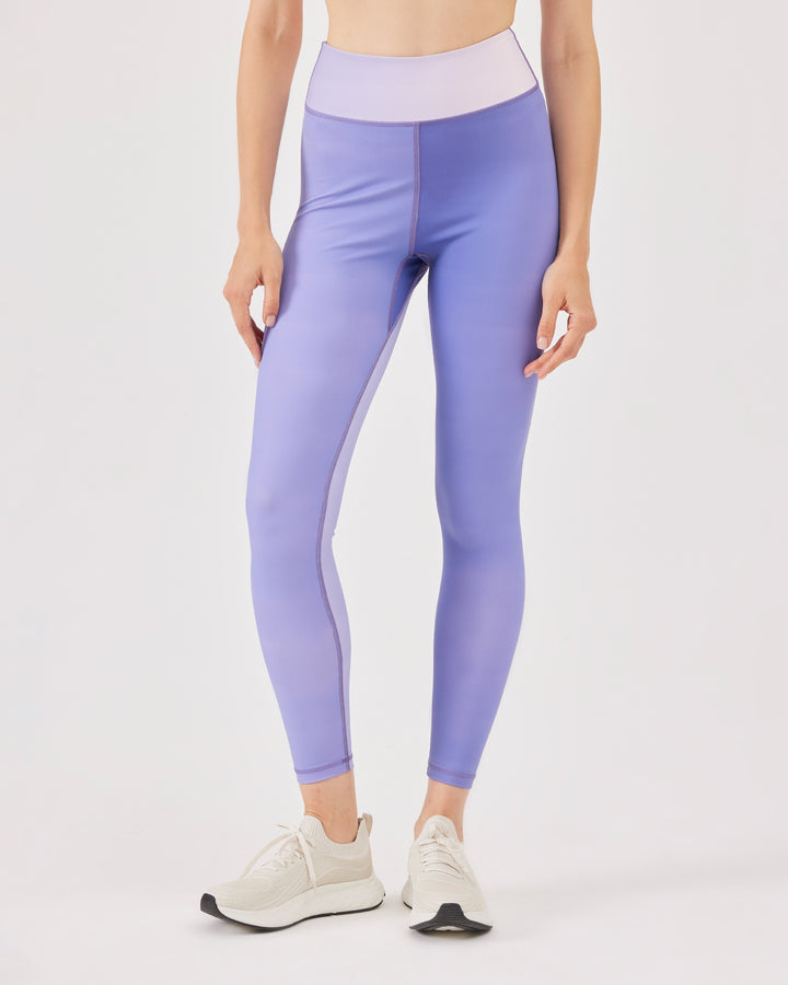 Lilac, Legging, gradient, ankle-length, elastic waistband, slim fit, fonclo logo, stretchy, high-waist.